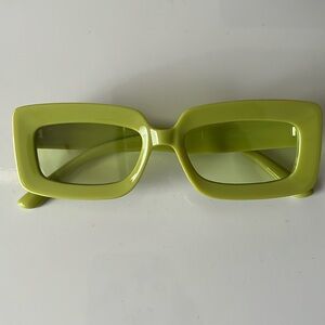 Green sunglasses
